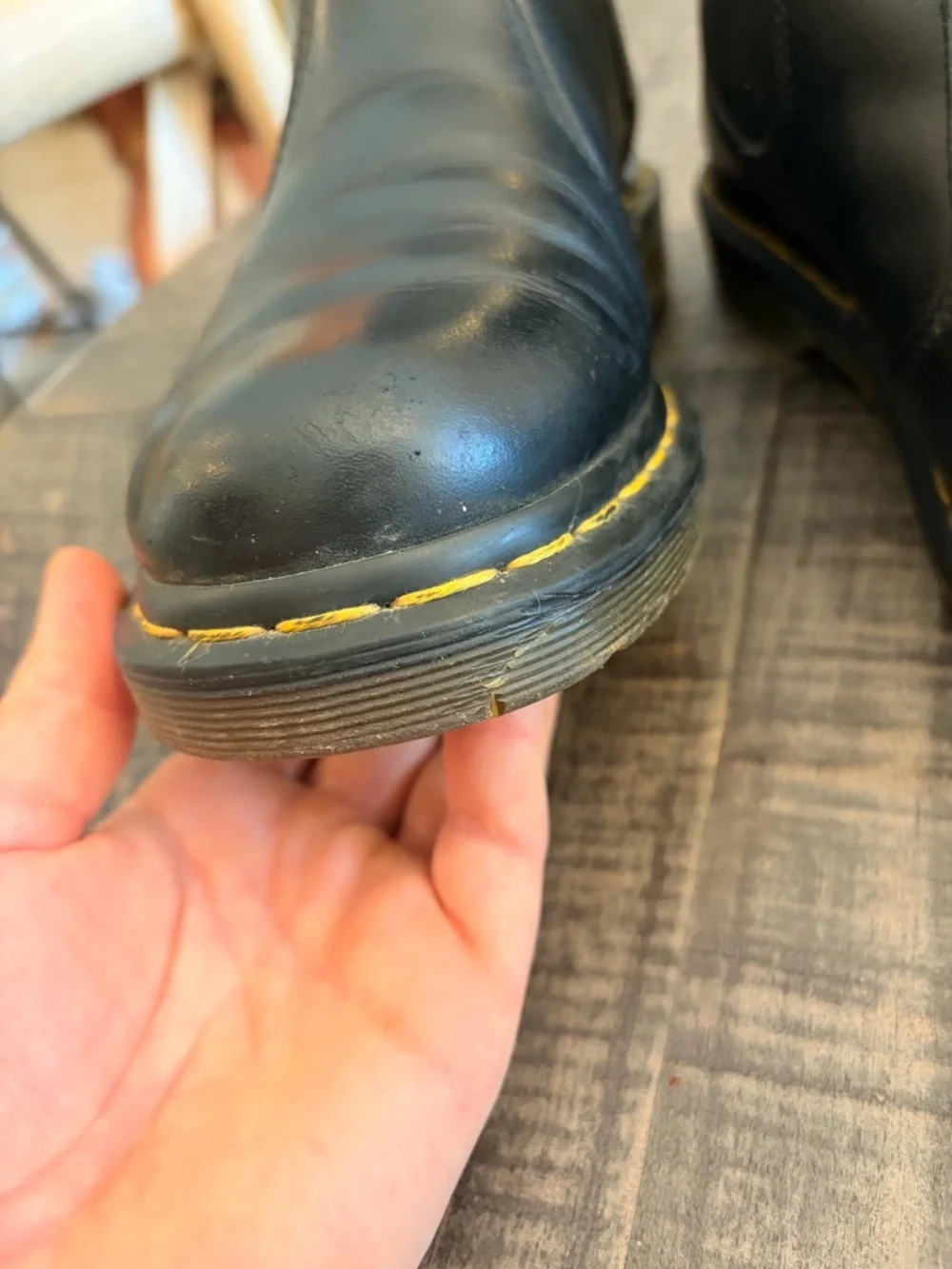 Dr. Martens Black Leather Chukka Boots - Picture 6 of 6